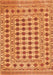 Persian Orange Traditional Rug, tr2766org