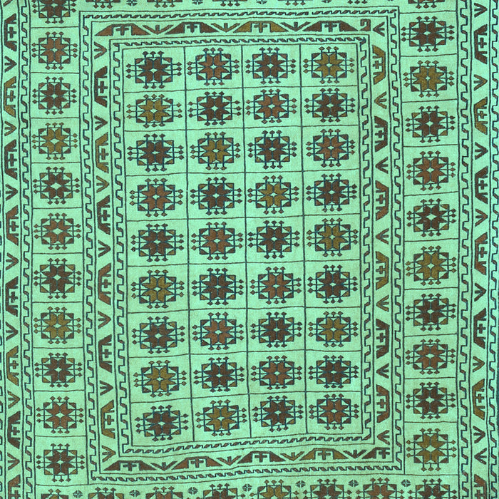 Machine Washable Persian Turquoise Traditional Area Rugs, wshtr2766turq