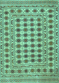 Persian Turquoise Traditional Rug, tr2766turq