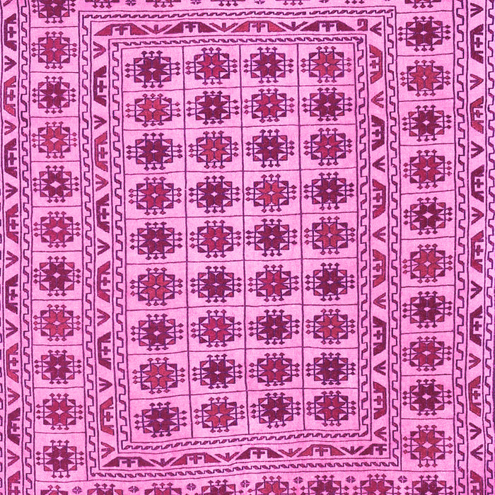 Machine Washable Persian Pink Traditional Rug, wshtr2766pnk