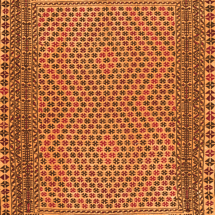 Southwestern Orange Country Rug, tr2767org