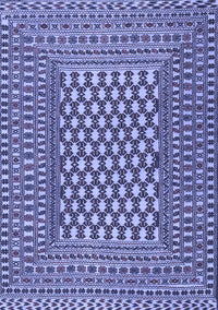 Southwestern Blue Country Rug, tr2769blu