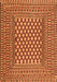 Southwestern Orange Country Rug, tr2769org