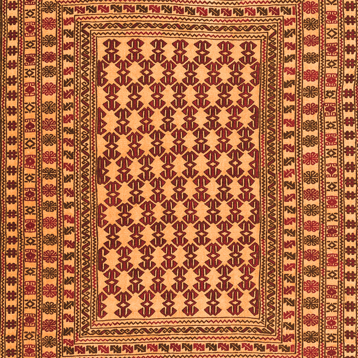 Southwestern Orange Country Rug, tr2769org