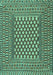 Southwestern Turquoise Country Rug, tr2769turq