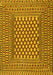 Southwestern Yellow Country Rug, tr2769yw