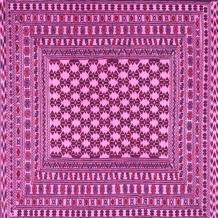 Square Southwestern Pink Country Rug, tr2769pnk