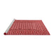 Country Red Washable Rugs