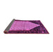 Sideview of Persian Purple Traditional Rug, tr276pur