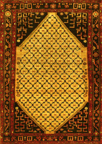Persian Yellow Traditional Rug, tr276yw