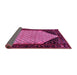 Sideview of Persian Pink Traditional Rug, tr276pnk