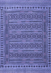 Southwestern Blue Country Rug, tr2770blu