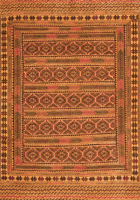 Southwestern Orange Country Rug, tr2770org