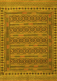 Southwestern Yellow Country Rug, tr2770yw