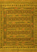 Southwestern Yellow Country Rug, tr2770yw