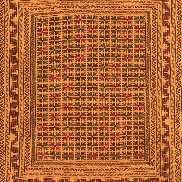 Southwestern Orange Country Rug, tr2771org