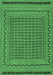 Machine Washable Southwestern Emerald Green Country Area Rugs, wshtr2771emgrn