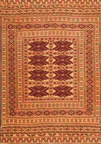 Southwestern Orange Country Rug, tr2772org