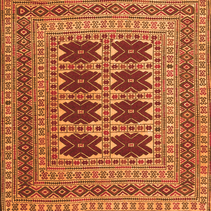Southwestern Orange Country Rug, tr2772org
