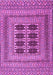 Southwestern Purple Country Rug, tr2772pur