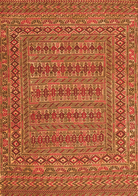 Southwestern Orange Country Rug, tr2773org