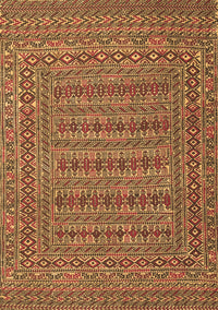 Southwestern Brown Country Rug, tr2773brn