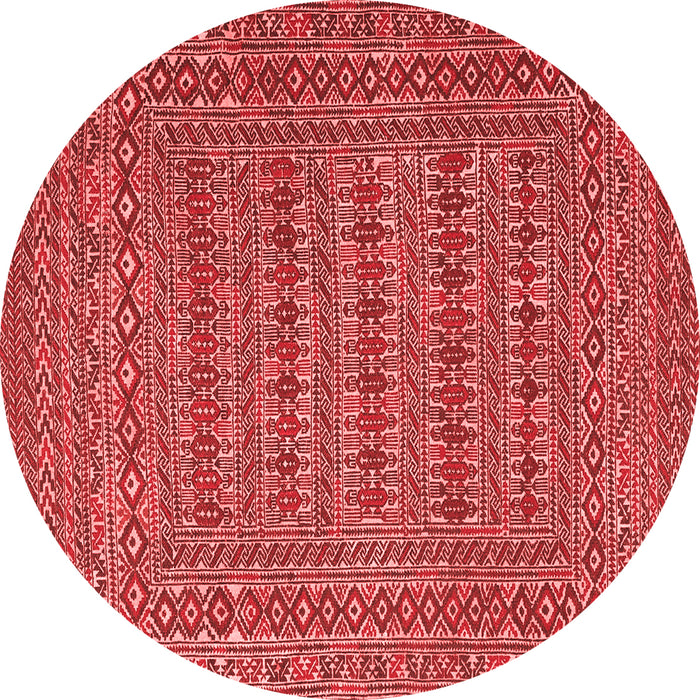 Machine Washable Southwestern Red Country Rug, wshtr2773red