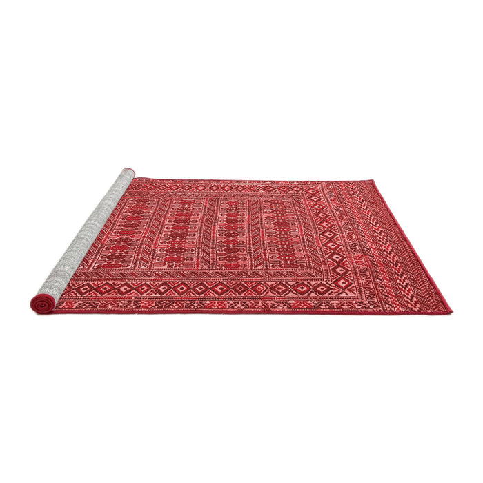 Country Red Washable Rugs