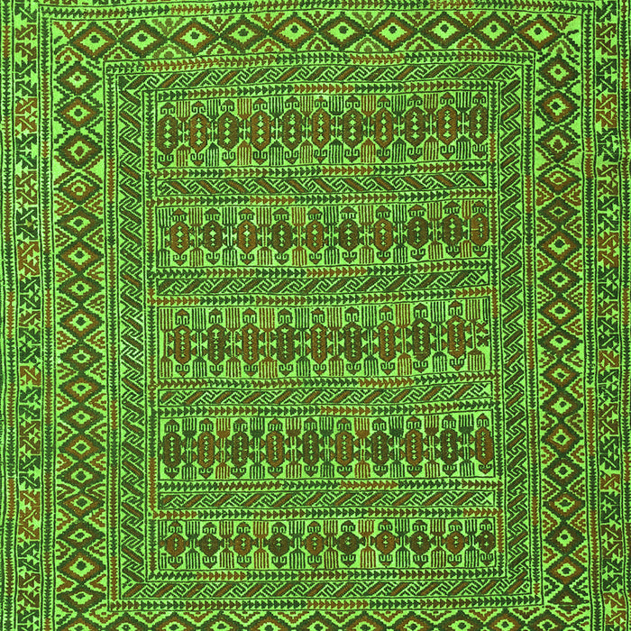 Southwestern Green Country Rug, tr2773grn