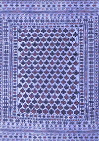 Southwestern Blue Country Rug, tr2774blu