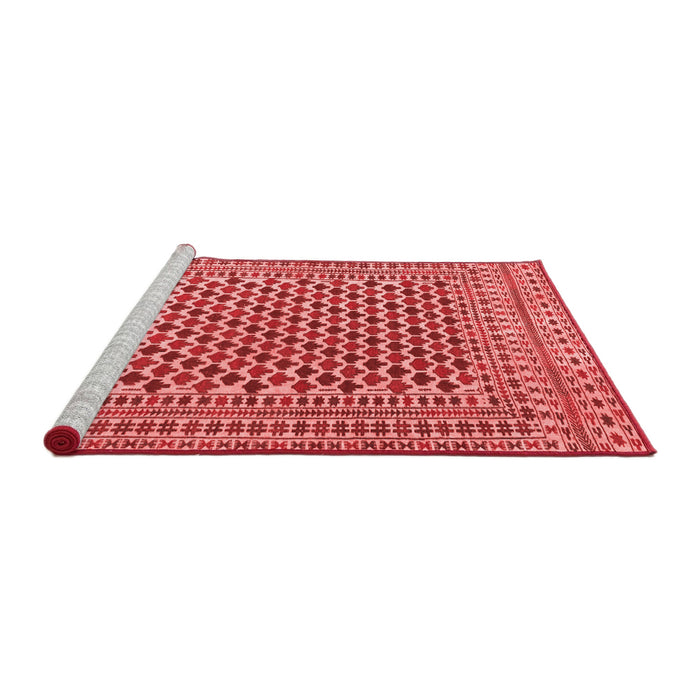 Country Red Washable Rugs
