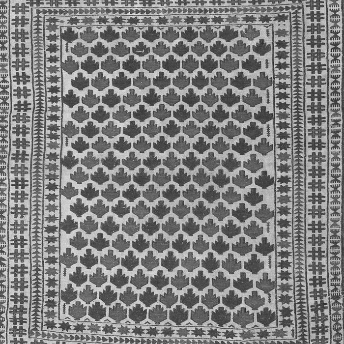 Southwestern Gray Country Rug, tr2774gry