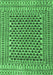 Southwestern Emerald Green Country Rug, tr2774emgrn