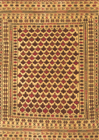 Southwestern Brown Country Rug, tr2774brn