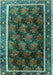 Persian Turquoise Traditional Rug, tr2775turq