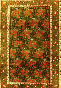 Persian Yellow Traditional Rug, tr2775yw