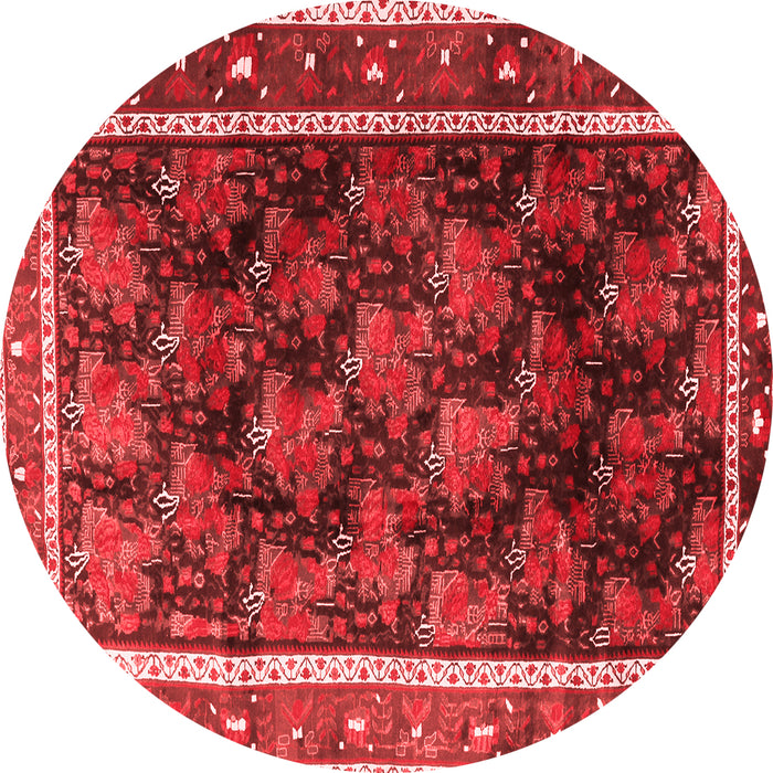 Machine Washable Persian Red Traditional Rug, wshtr2775red