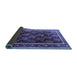 Sideview of Persian Blue Traditional Rug, tr2775blu