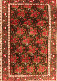 Persian Orange Traditional Rug, tr2775org