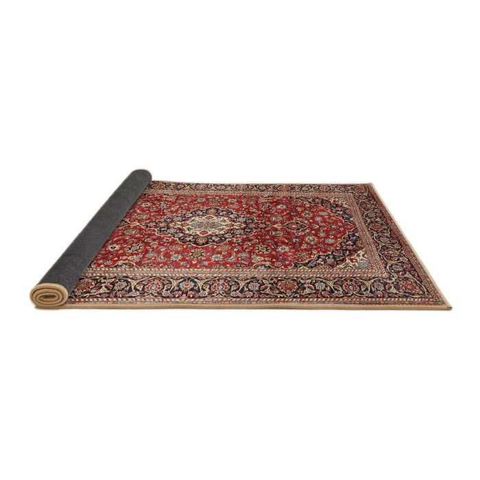 Sideview of Traditional Red Medallion Rug, tr2776