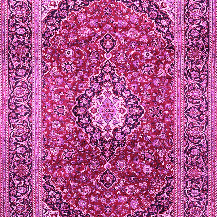 Medallion Pink Traditional Rug, tr2776pnk