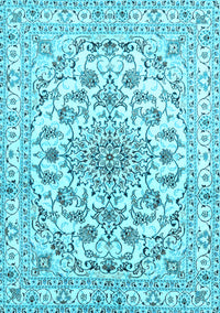 Persian Light Blue Traditional Rug, tr2777lblu