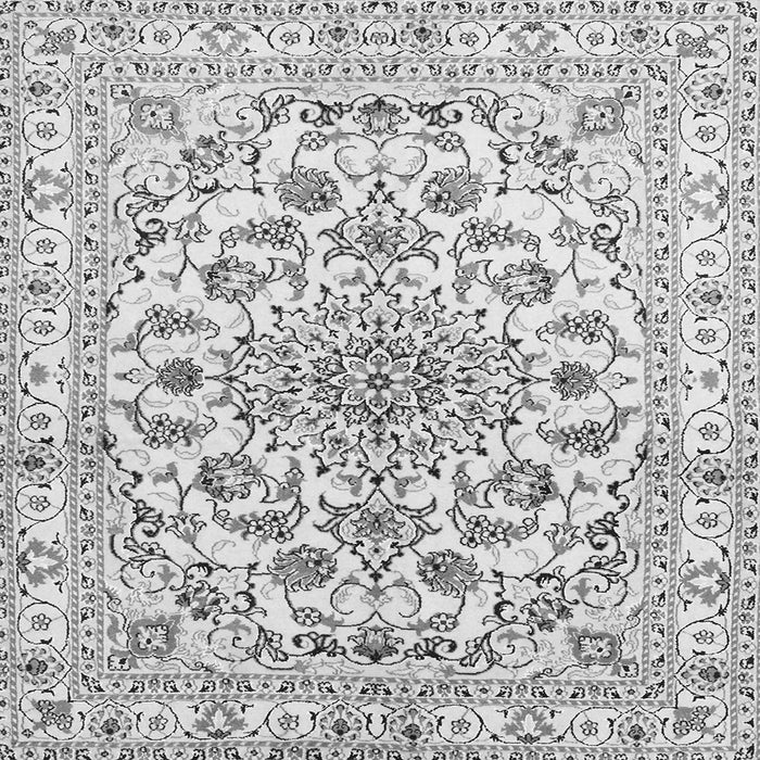 Serging Thickness of Persian Gray Traditional Rug, tr2777gry