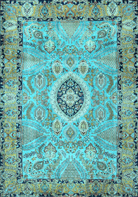 Persian Light Blue Traditional Rug, tr2778lblu