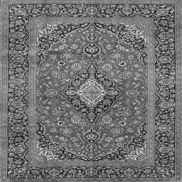 Serging Thickness of Persian Gray Traditional Rug, tr2779gry