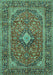 Persian Turquoise Traditional Rug, tr2779turq