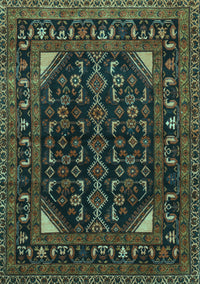 Persian Turquoise Traditional Rug, tr277turq