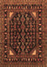 Machine Washable Persian Brown Traditional Rug, wshtr277brn