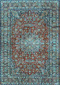 Persian Light Blue Traditional Rug, tr2780lblu