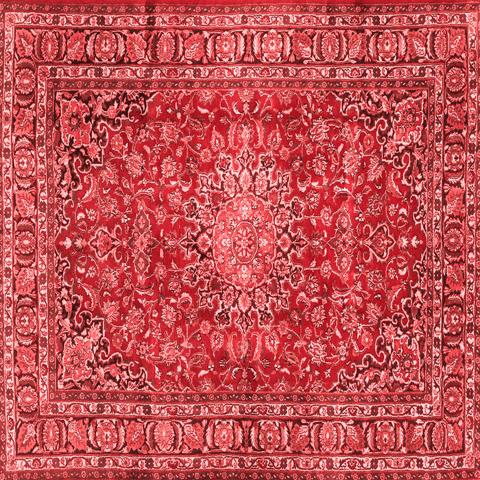 Machine Washable Persian Red Traditional Rug, wshtr2780red